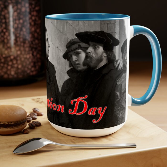 Reformation Day - Two-Tone Coffee Mugs, 15oz 12