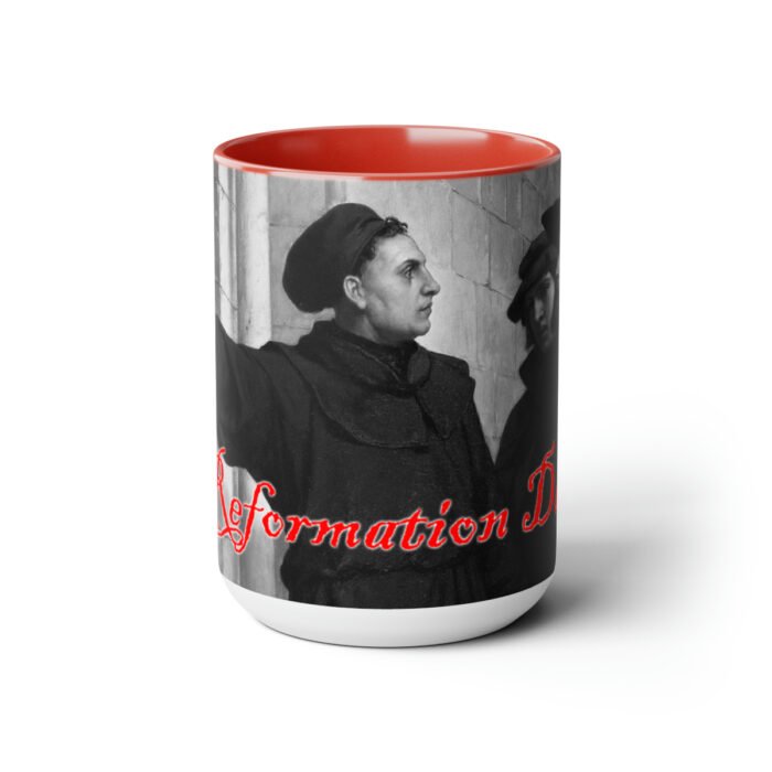 Reformation Day - Two-Tone Coffee Mugs, 15oz 18