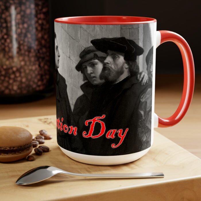 Reformation Day - Two-Tone Coffee Mugs, 15oz 20