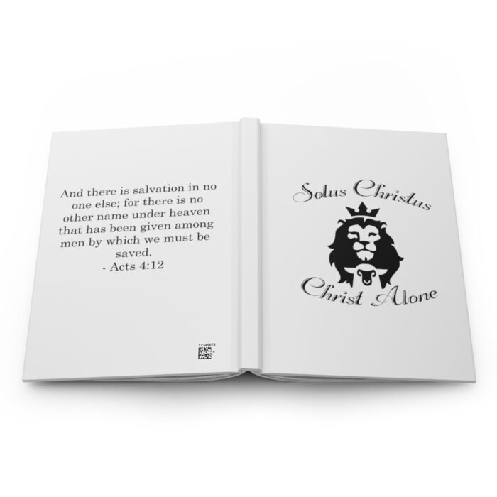 Sola Christus Hardcover Journal Matte 5